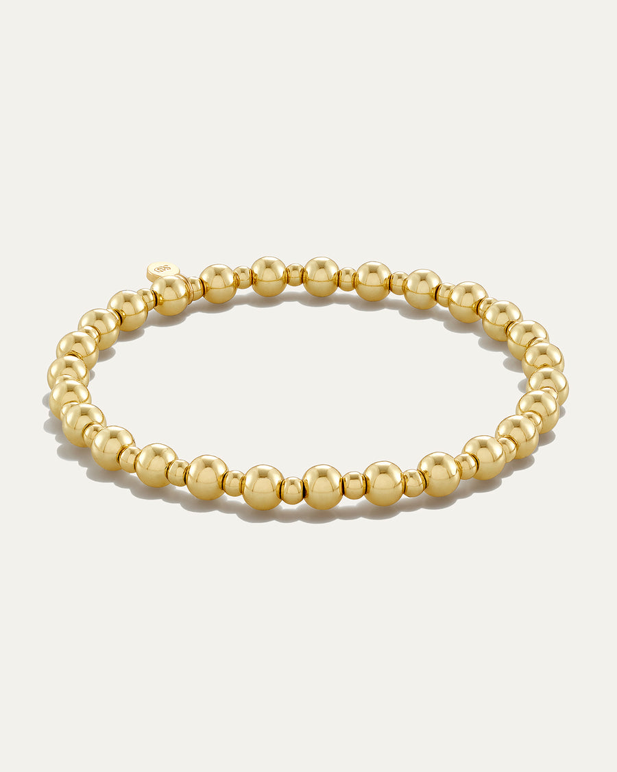 All Day 3 & 5mm Beaded Stretch Bracelet