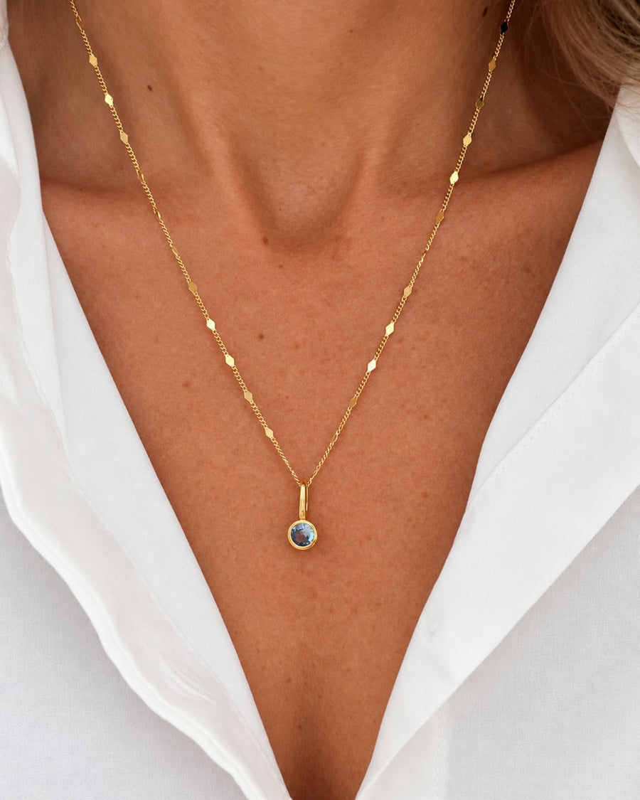 Delicate Birthstone Necklace