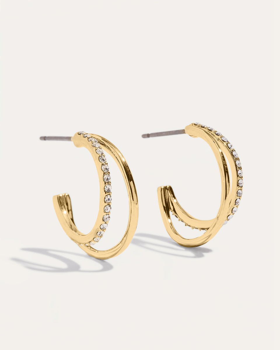 Julie Double Hoops – Stella & Dot