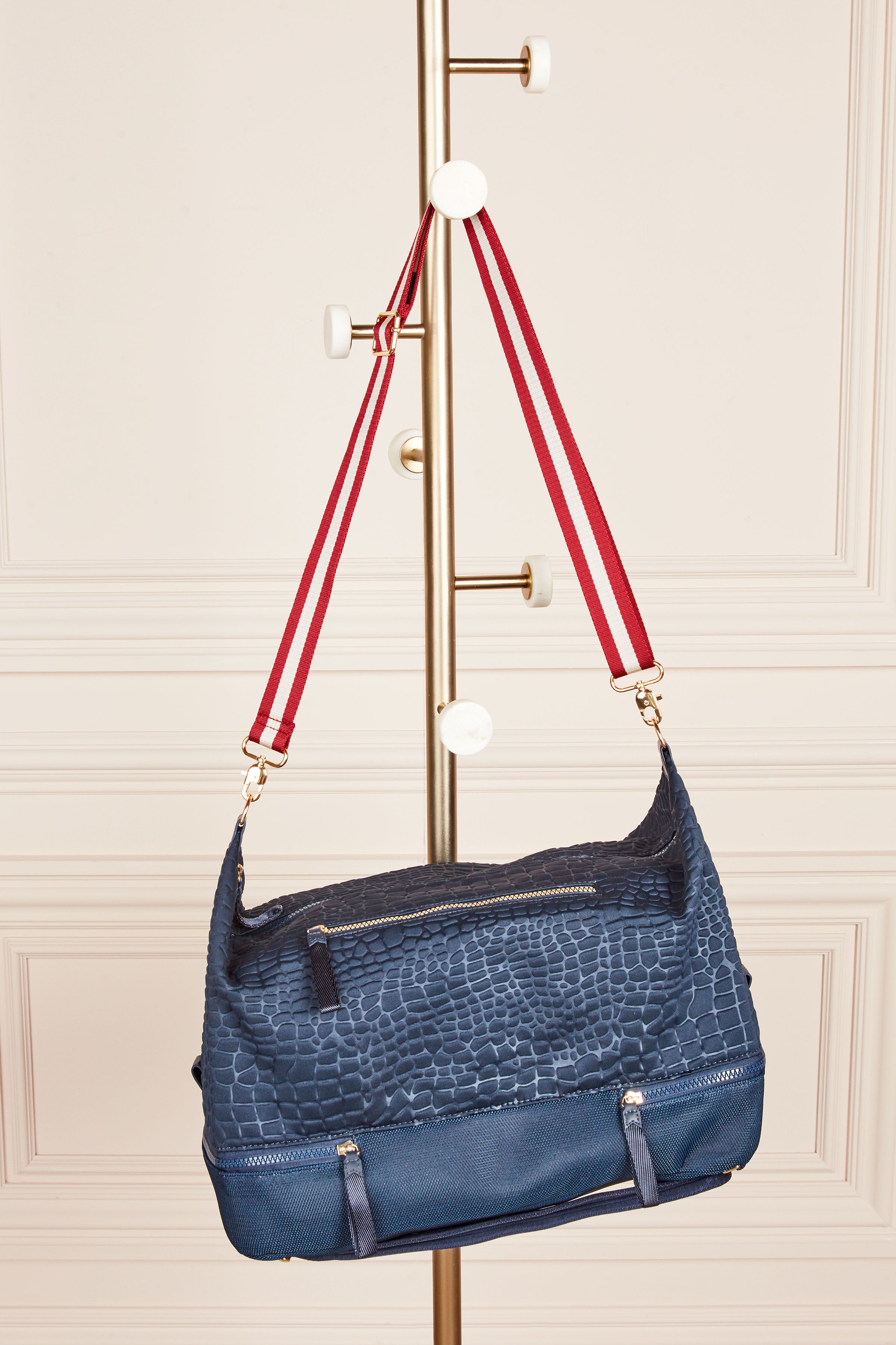 Stella & Dot Crush It Doubletake Navy Croc Backpack NEW Stella & Dot Backpacks for Women for sale | eBay main image 3