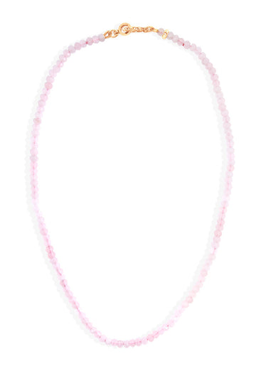 Charlotte Rose Quartz Gemstone Necklace | Love