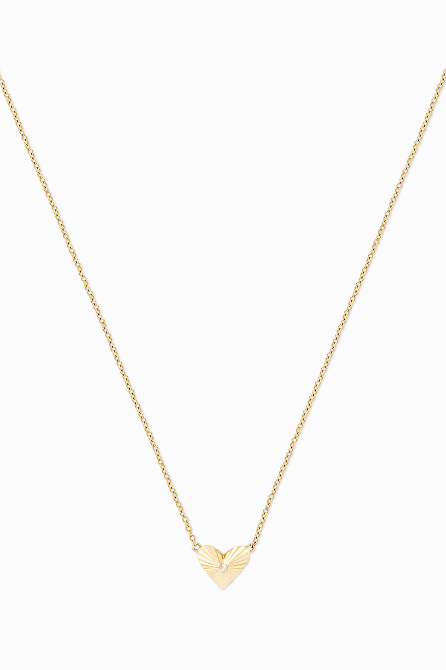 Covet 14kt Diamond Heart Necklace - Stella & Dot