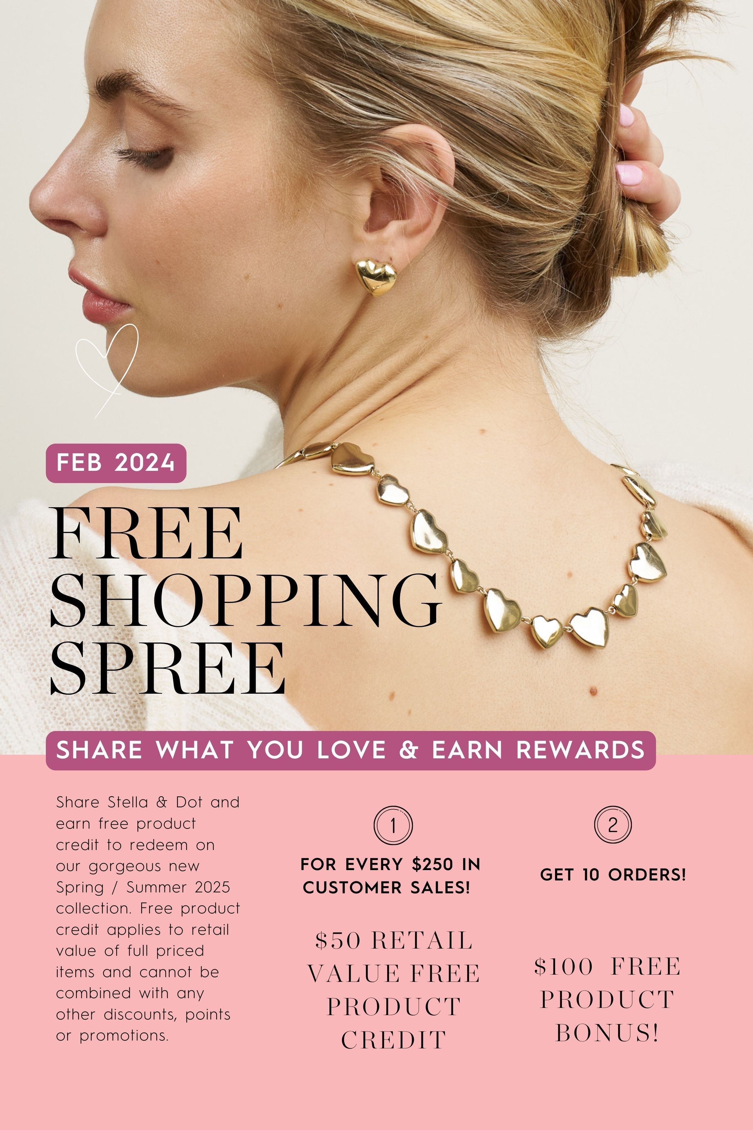 February Free Product Credit Sales Incentive! – Stella & Dot
