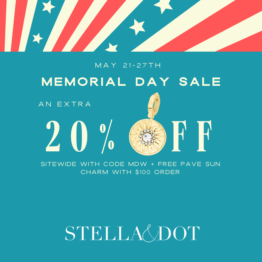 Memorial Day Sale 🇺🇸 + FREE GIFT 🎉 Stella & Dot