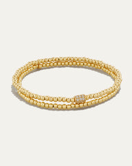 All Day 3mm Beaded Stretch Bracelet Set