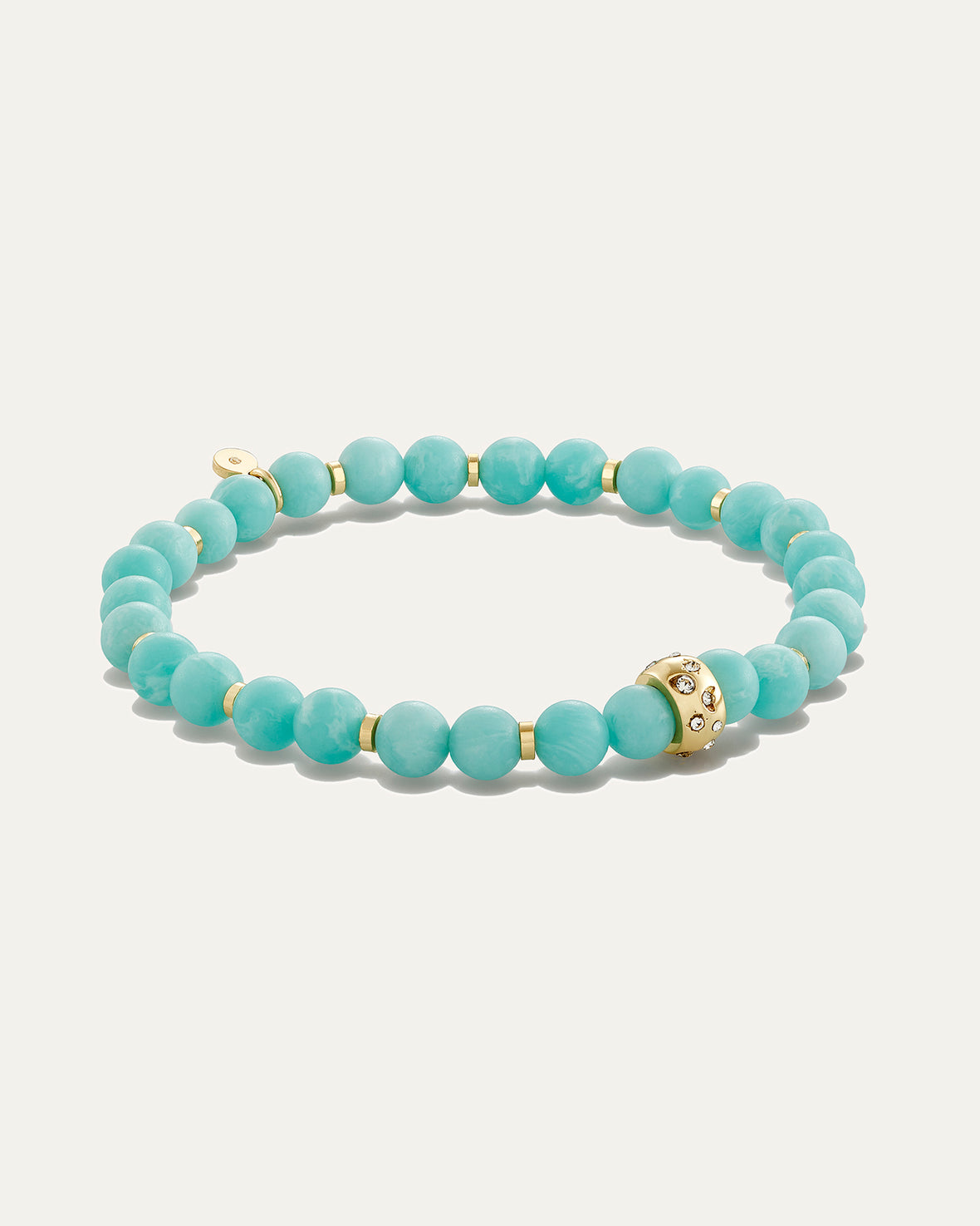 Power Stone Stretch Bracelet | Amazonite