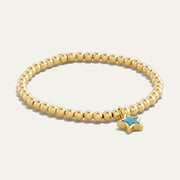 Star Beaded Stretch Bracelet