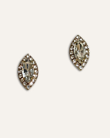 Crystal Marquis Statement Studs