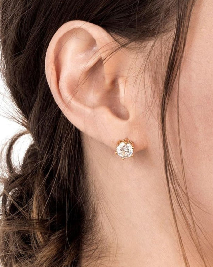 Sparkle Diamond Stud Earrings