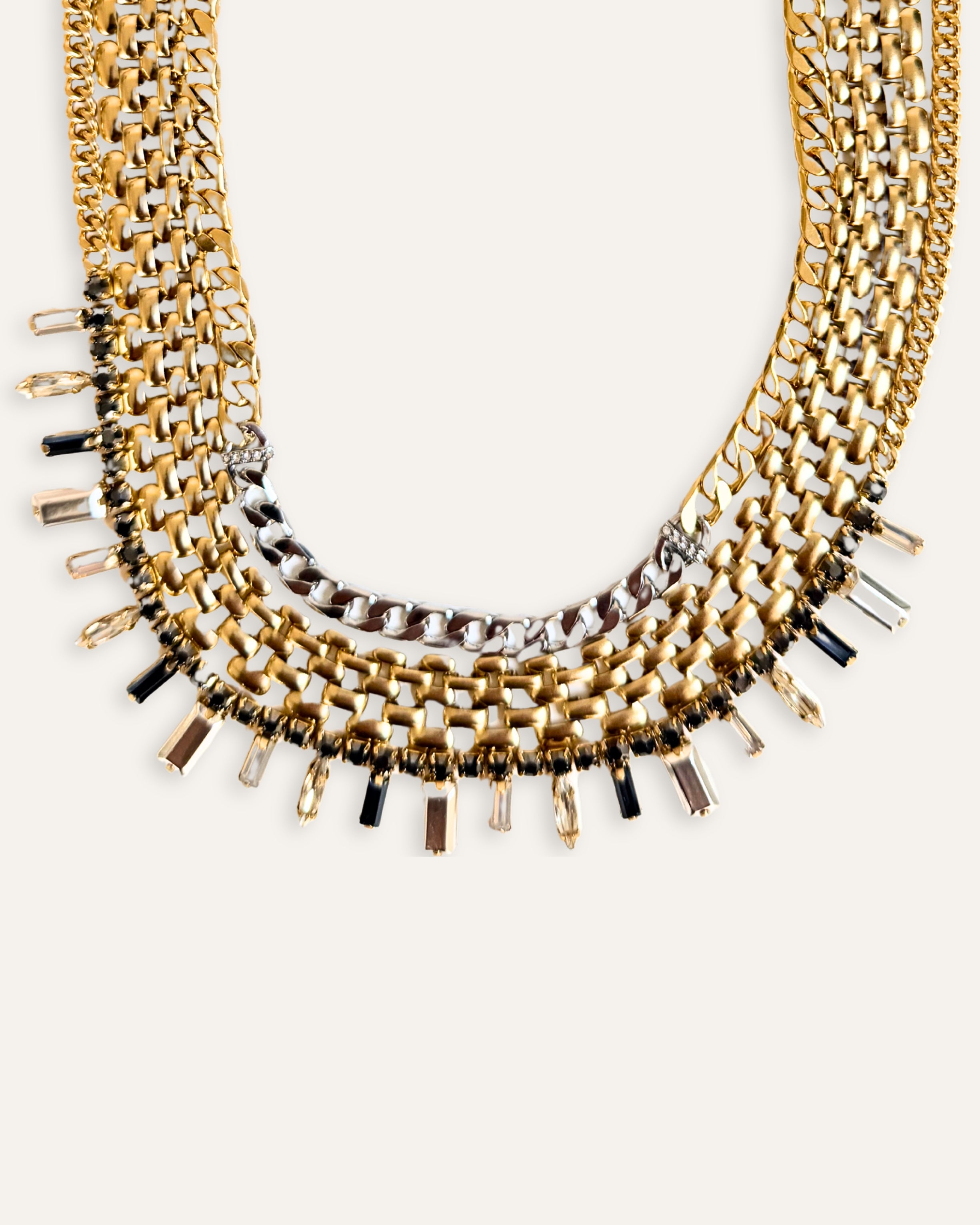 Maxed Out Omni Crystal Watch Chain- Two of a Kind