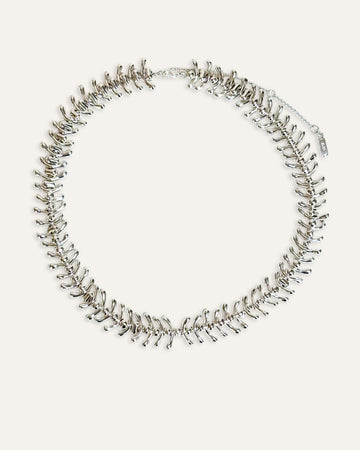 Silver Wreath Collar