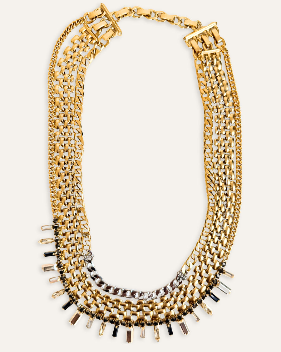 Maxed Out Omni Crystal Watch Chain- Two of a Kind