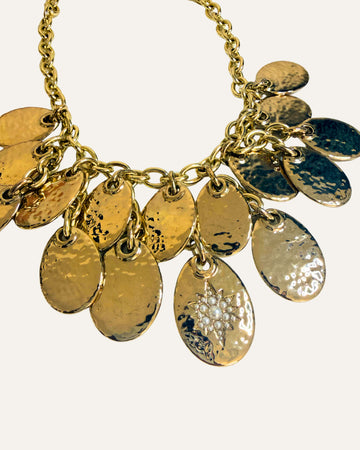 Pearl Starburst Statement Necklace-Two of a Kind