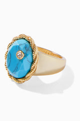 Gemstone Signet Ring