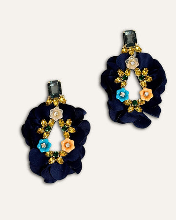 Wreath Statement Earrings