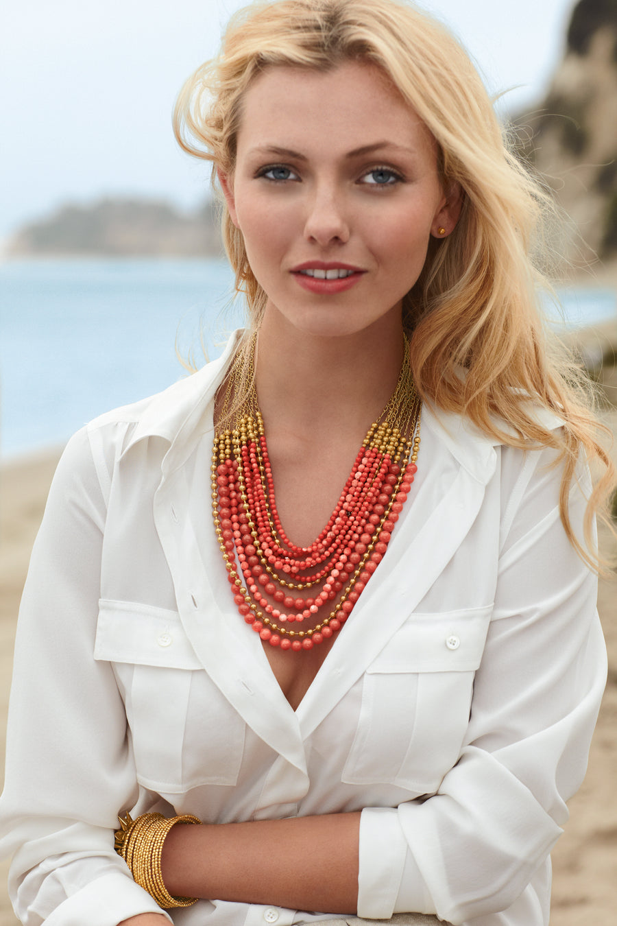 Palomino Coral Necklace
