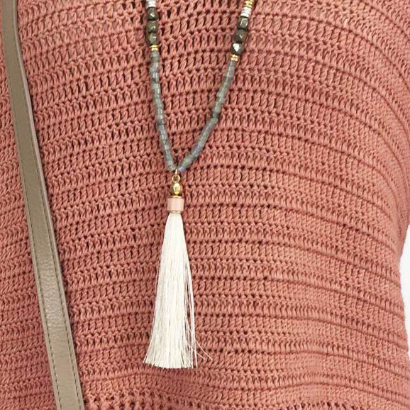 Antonia Tassel Necklace