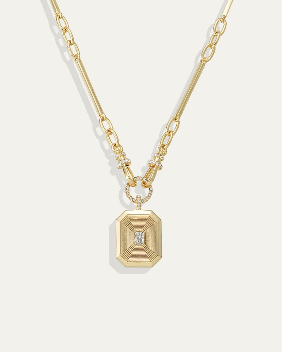 Aster Reversible Pendant Necklace