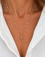 Delicate Birthstone Necklace