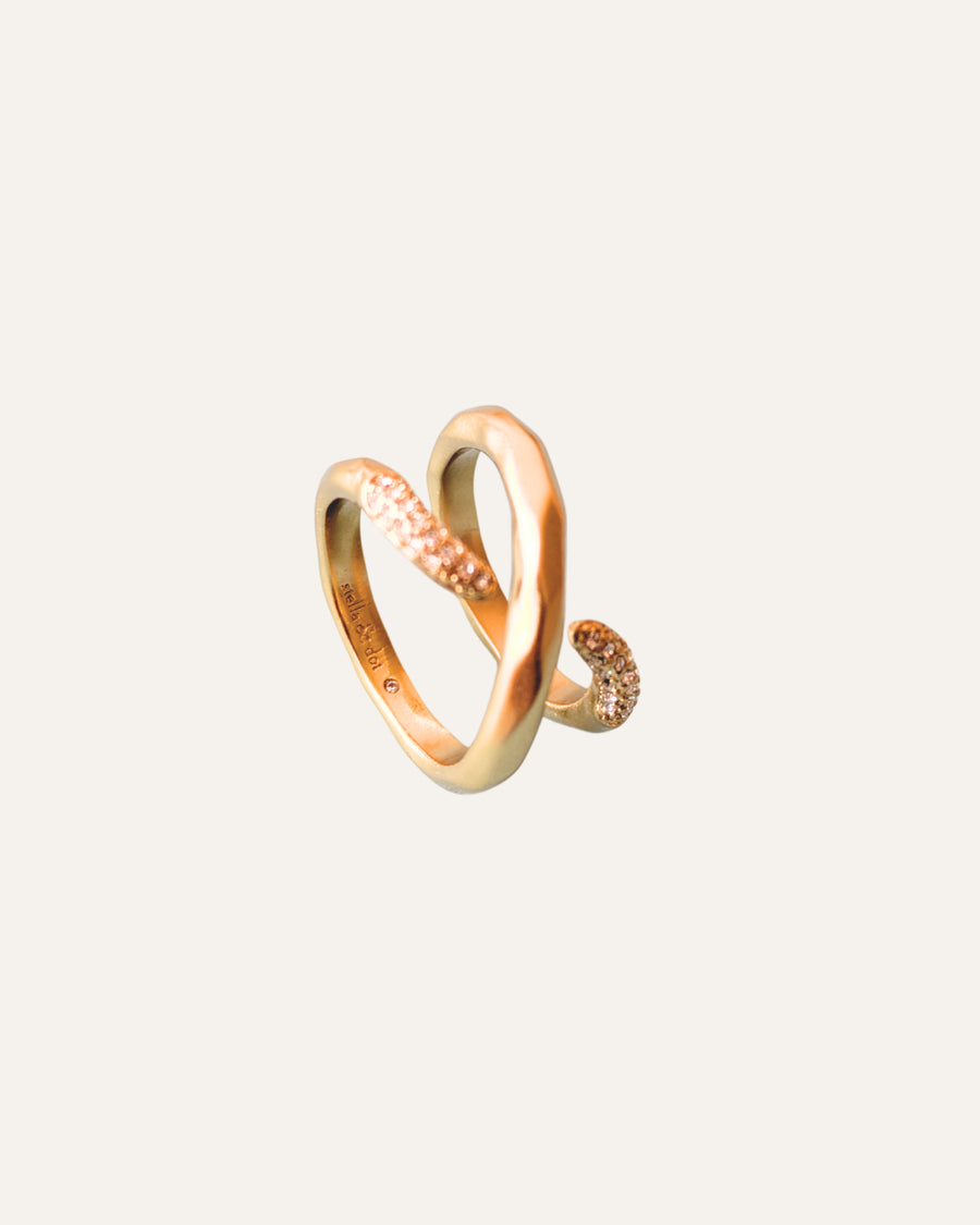 Aveda Wrap Ring | Gold