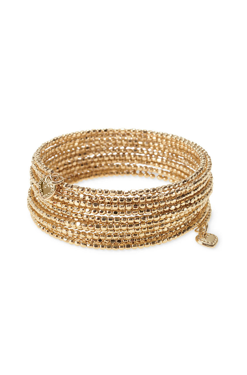 Gold Bardot Wrap Bracelet