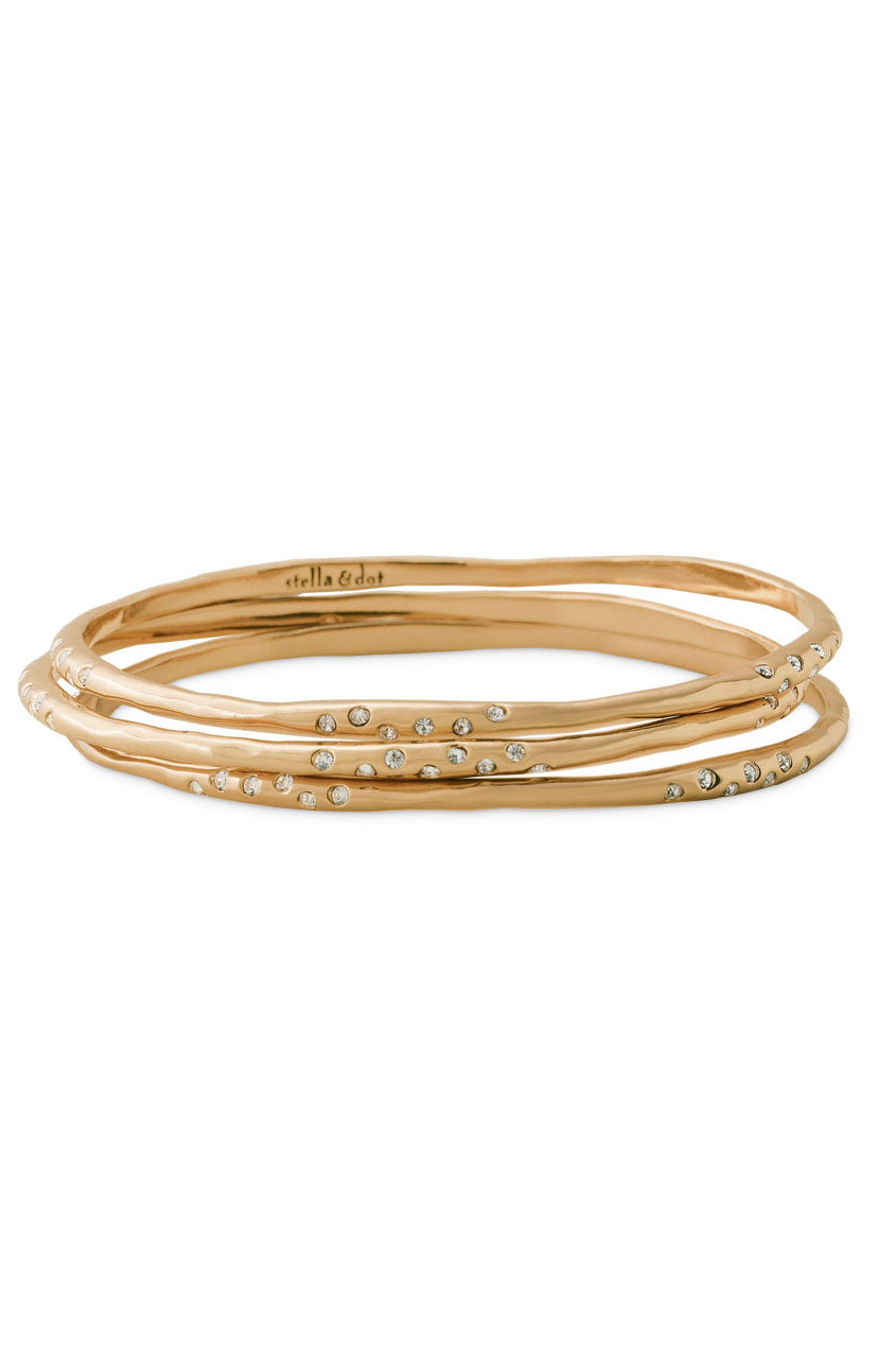 Rhea Bangles - Gold