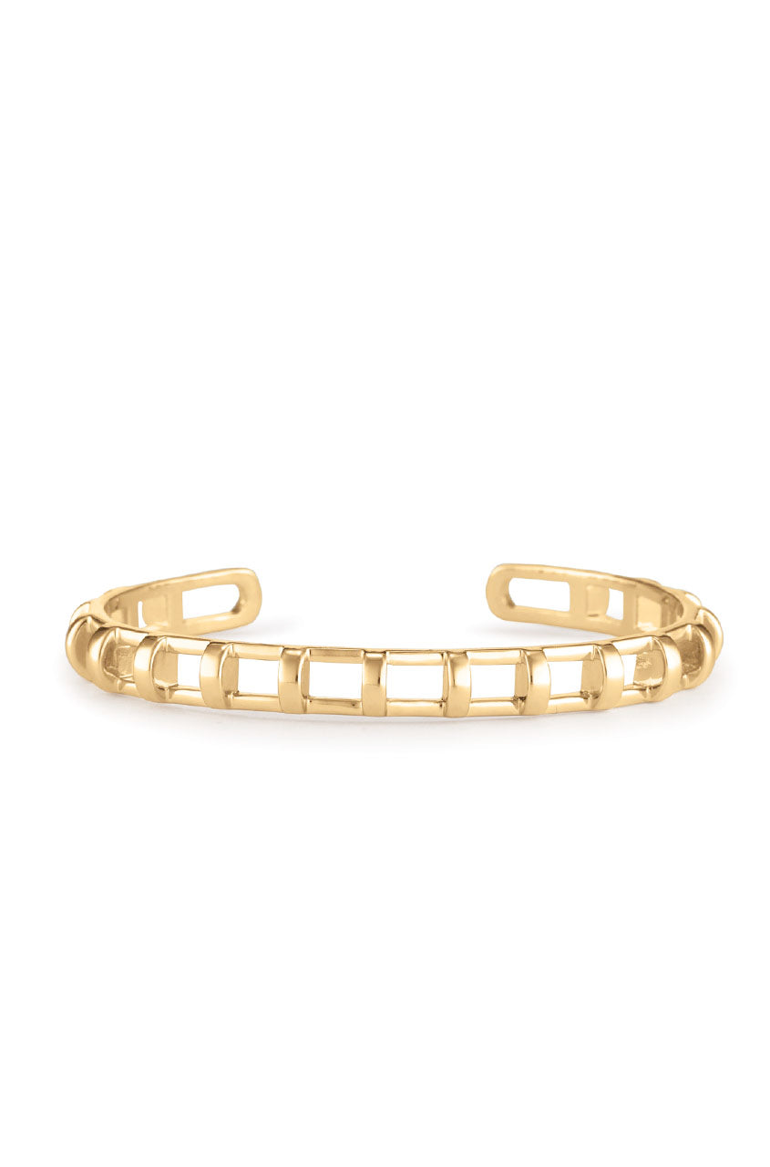 Cage Cuff - Gold