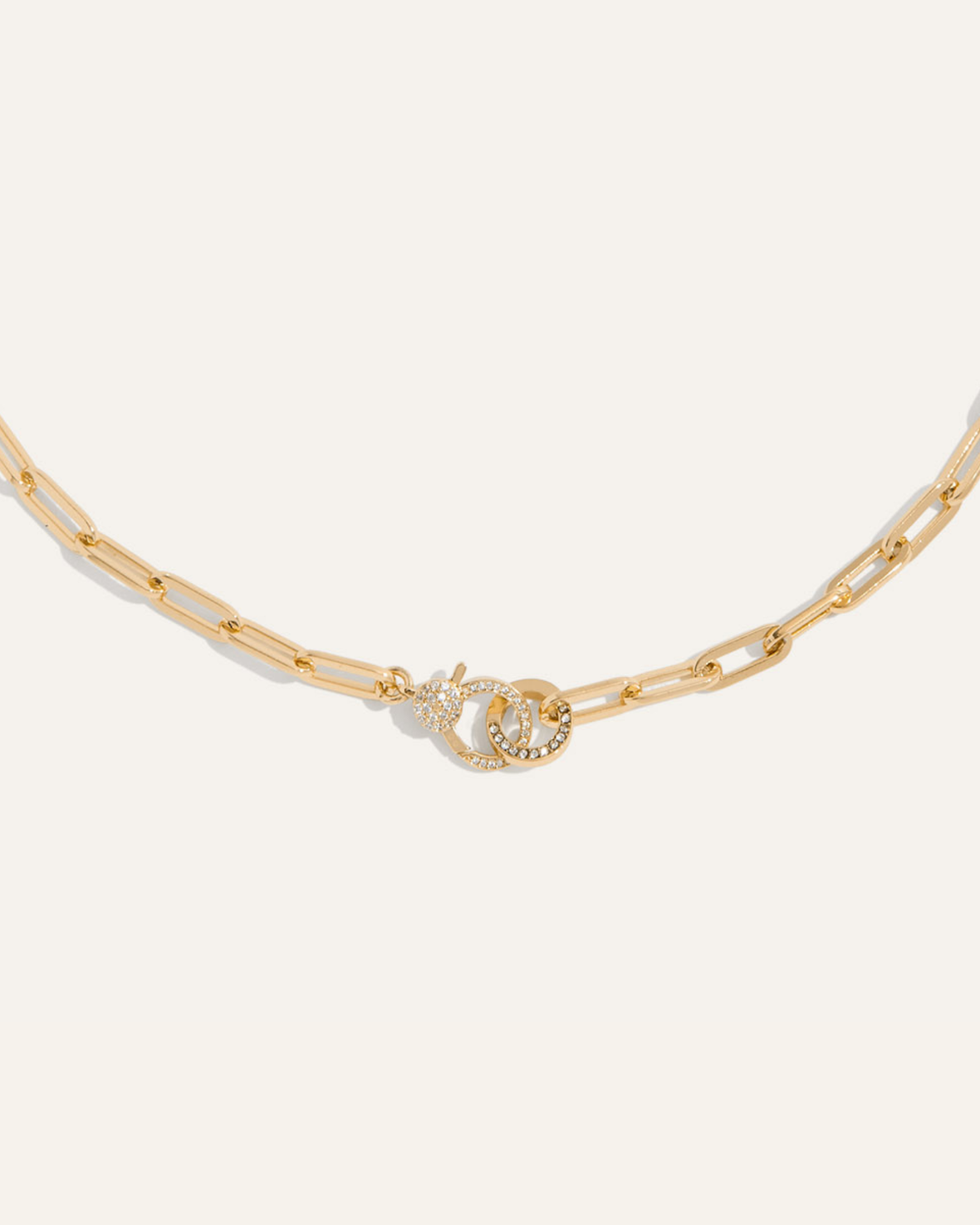 Baby Jane Pave Lariat Convertible Chain