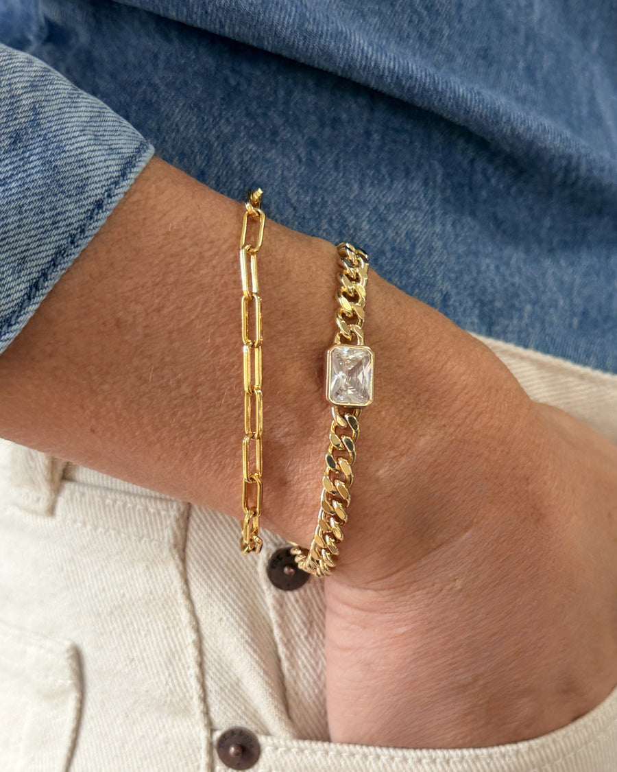 Bezel Station Bracelet