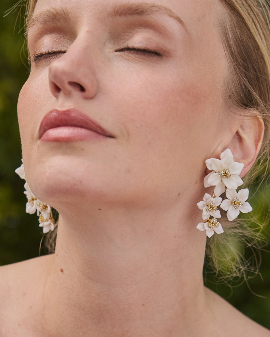 Bloom Flower Convertible Statement Earring