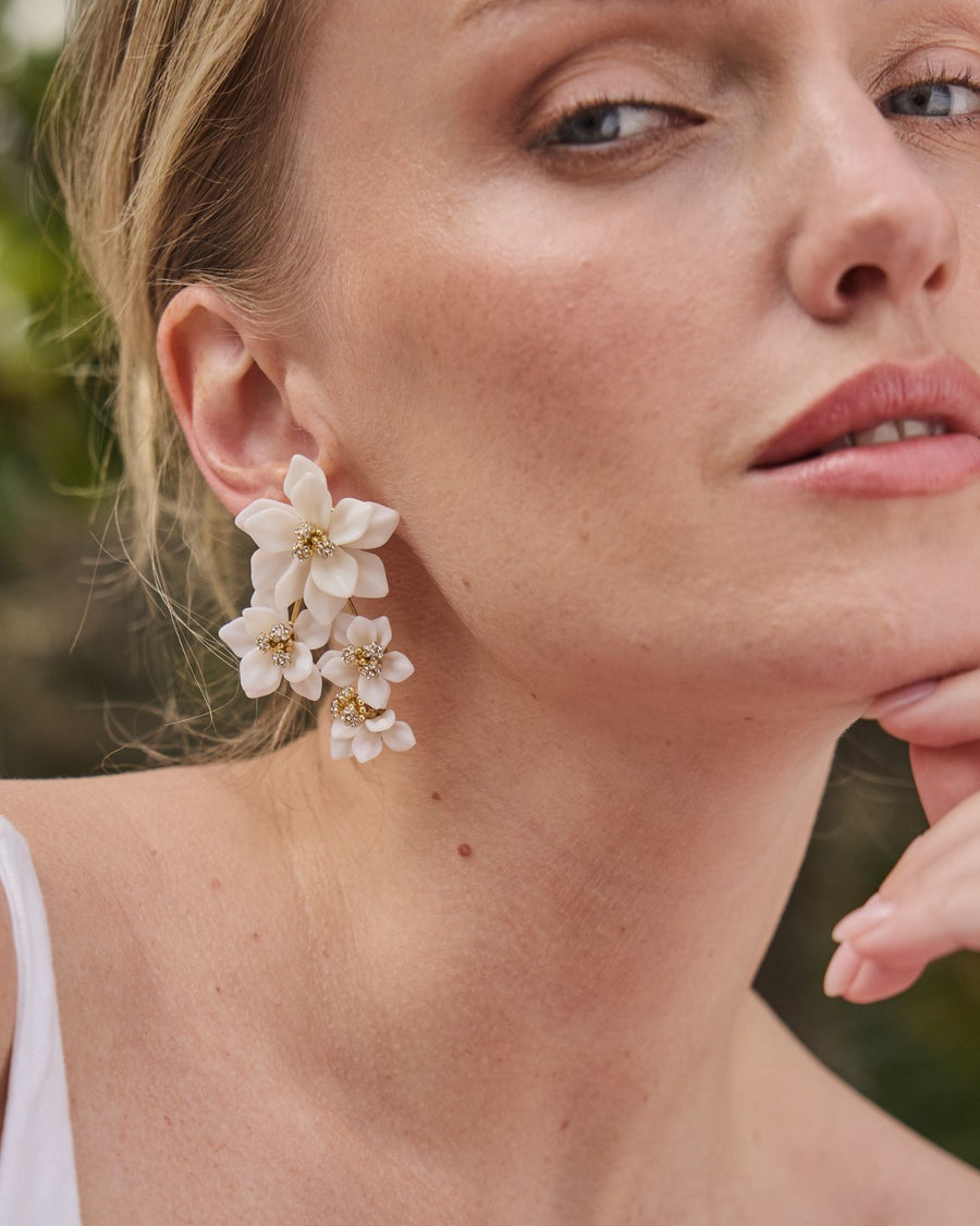 Bloom Flower Convertible Statement Earring
