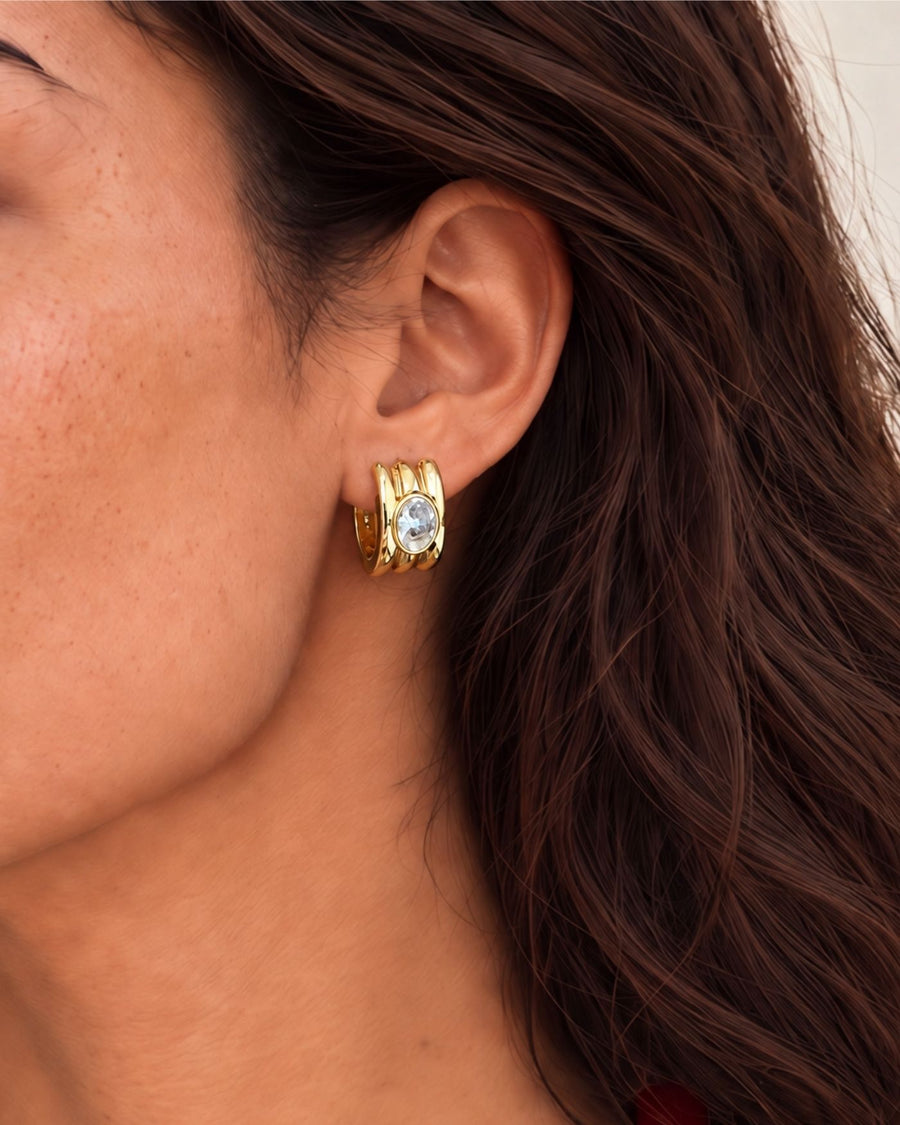Celeste Hoop Earrings