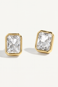 Bezel Set Essential Stud Earrings
