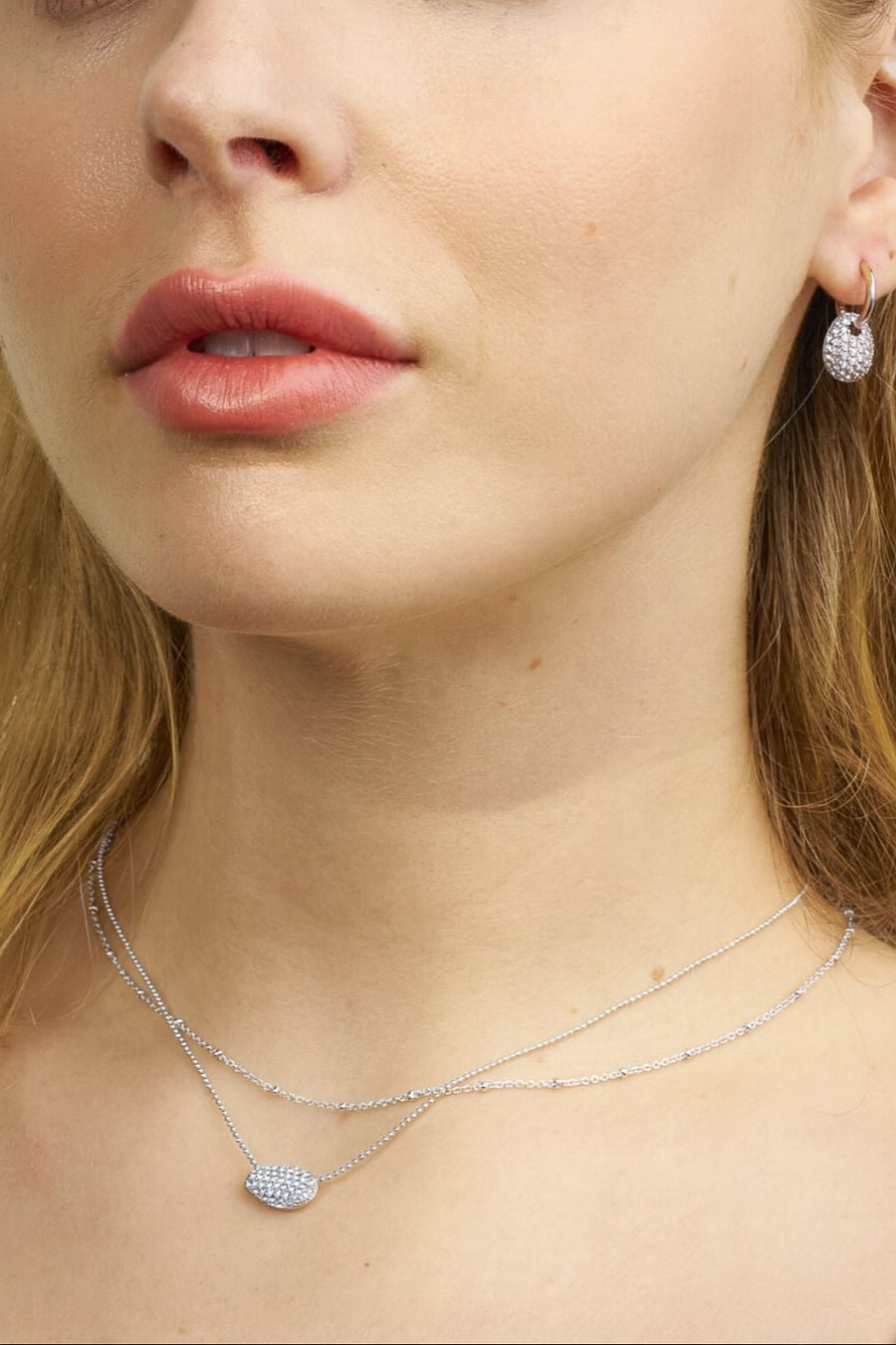 Ulani Look of Layered Necklace | Silver