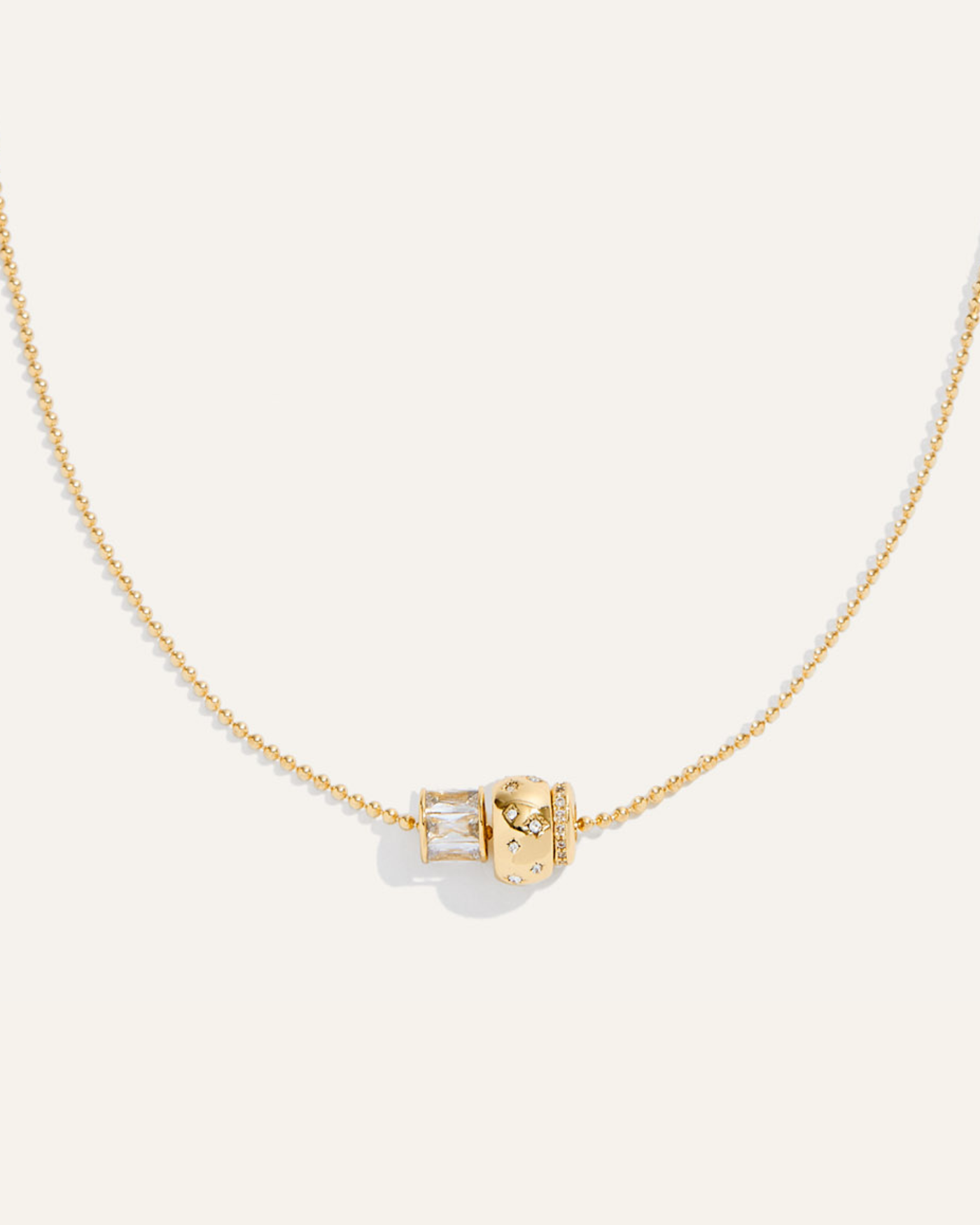 Delicate Rondelle Necklace