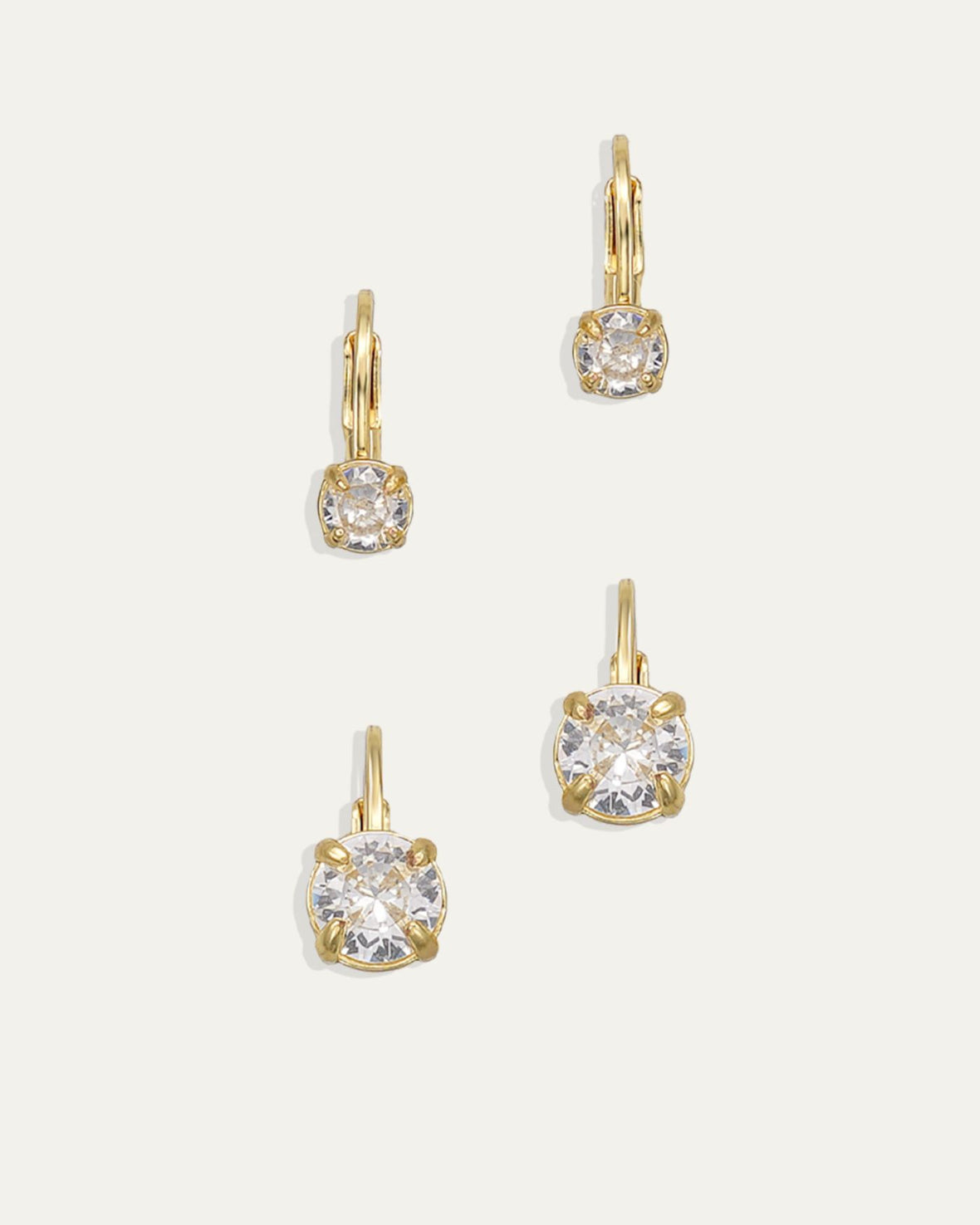 Diamond Fringe Earring Set