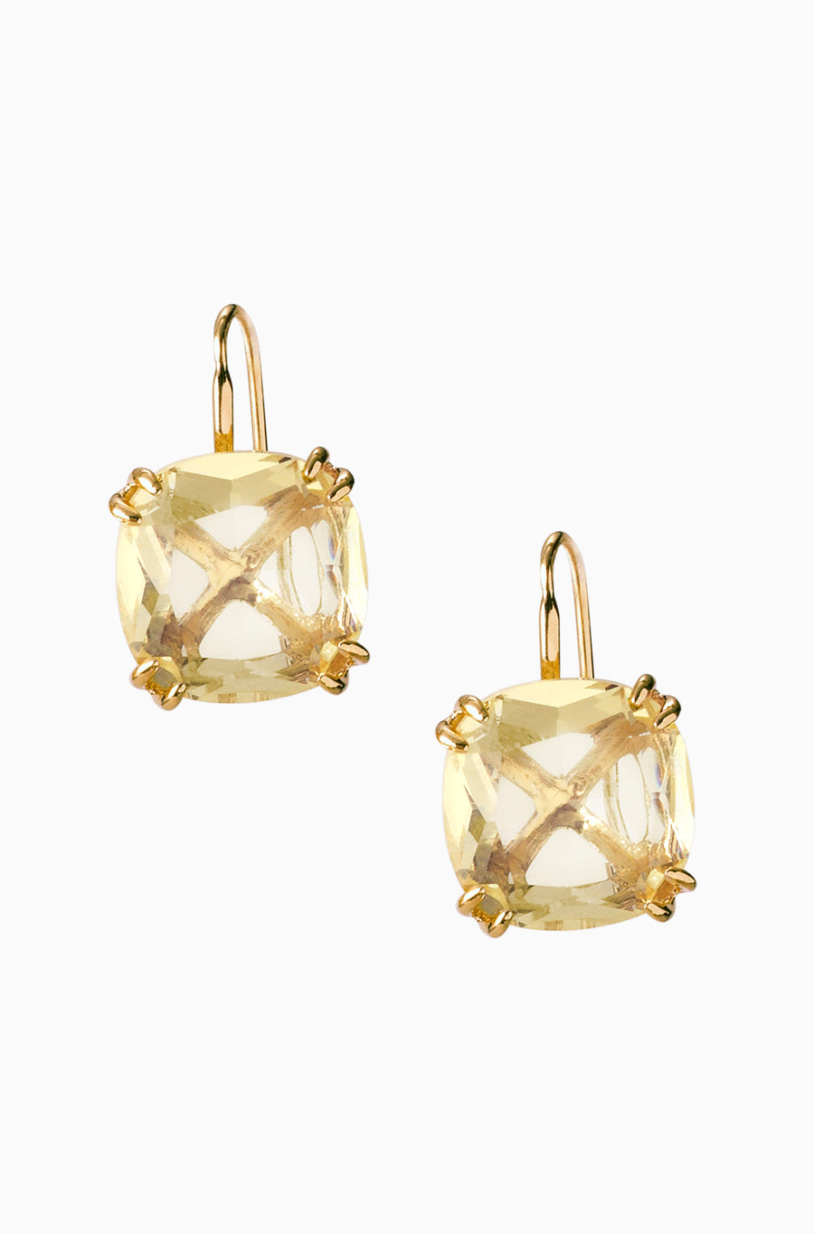 Cushion Drop Earrings