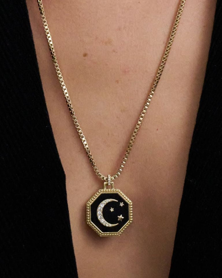 Estelle Celestial Reversible Pendant Necklace