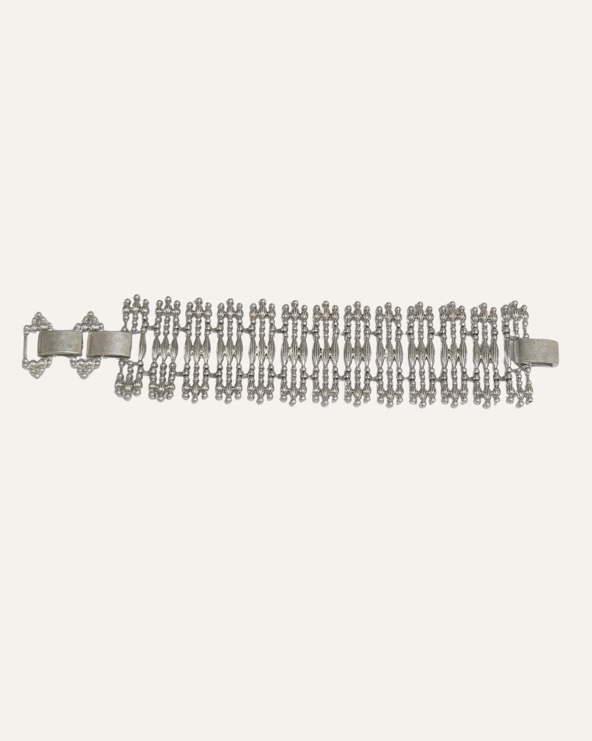 Silver Cuff Bracelet [B385S]