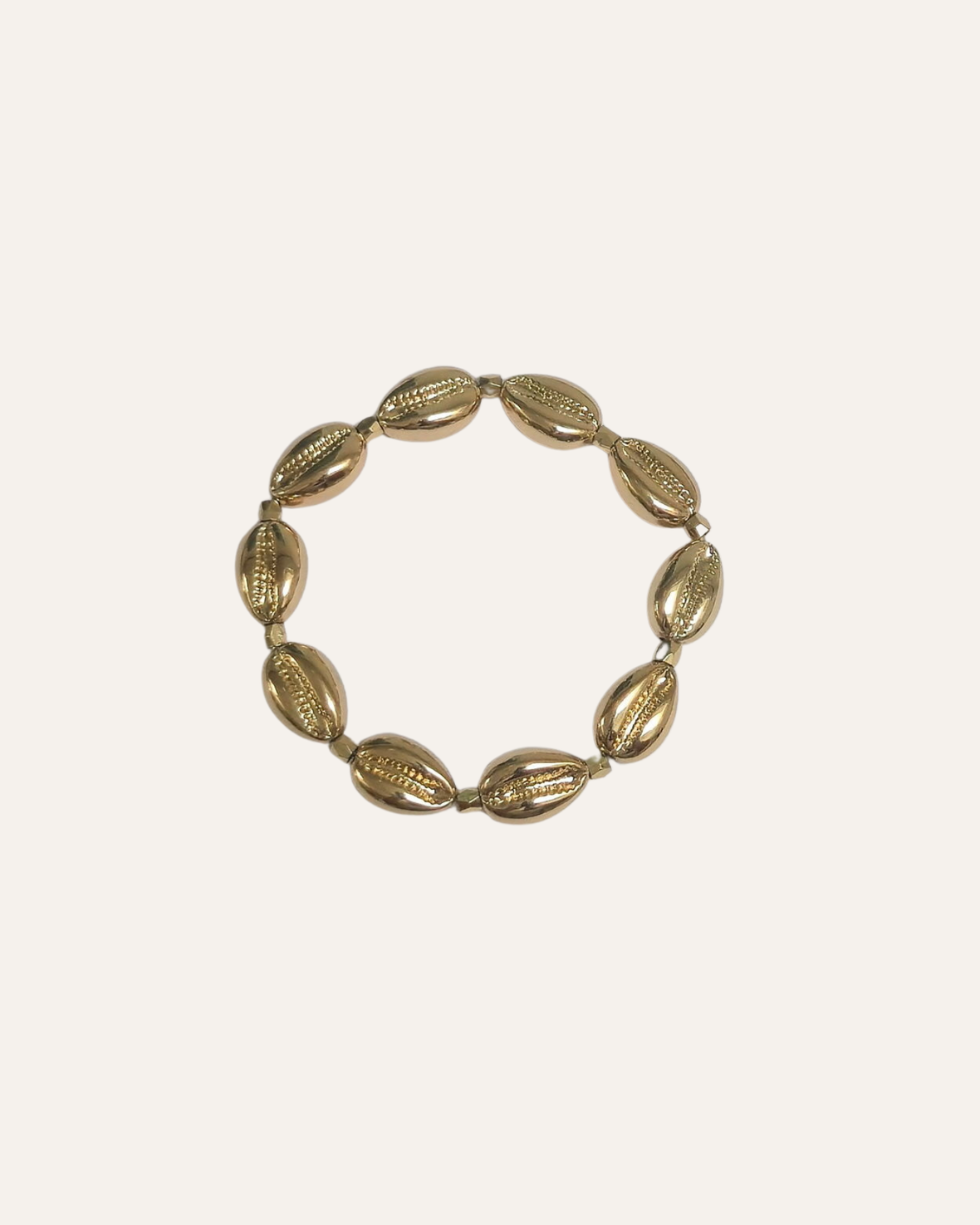 Gold Shell Bracelet [B535G]