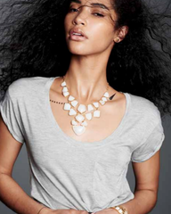 Mosaic Statement Necklace