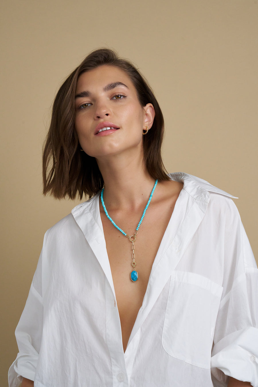 Tatum Turquoise Charm