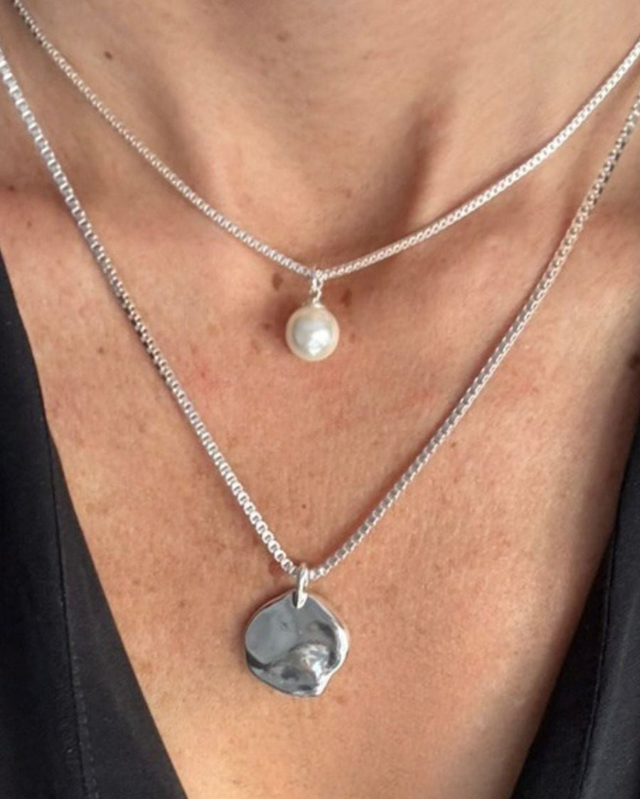 Gaia Pearl Layering Necklace