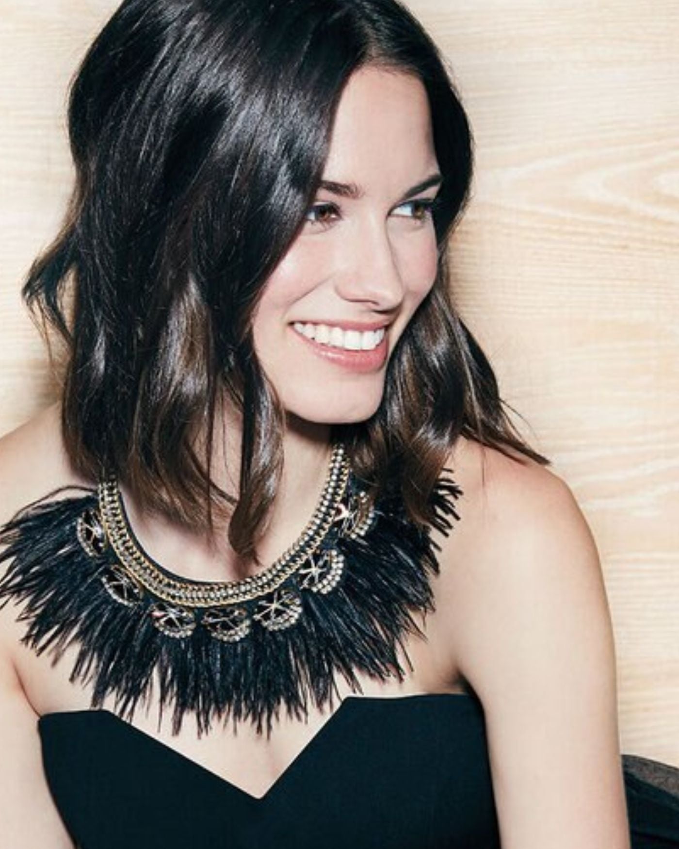 Harpe Feather Statement Necklace