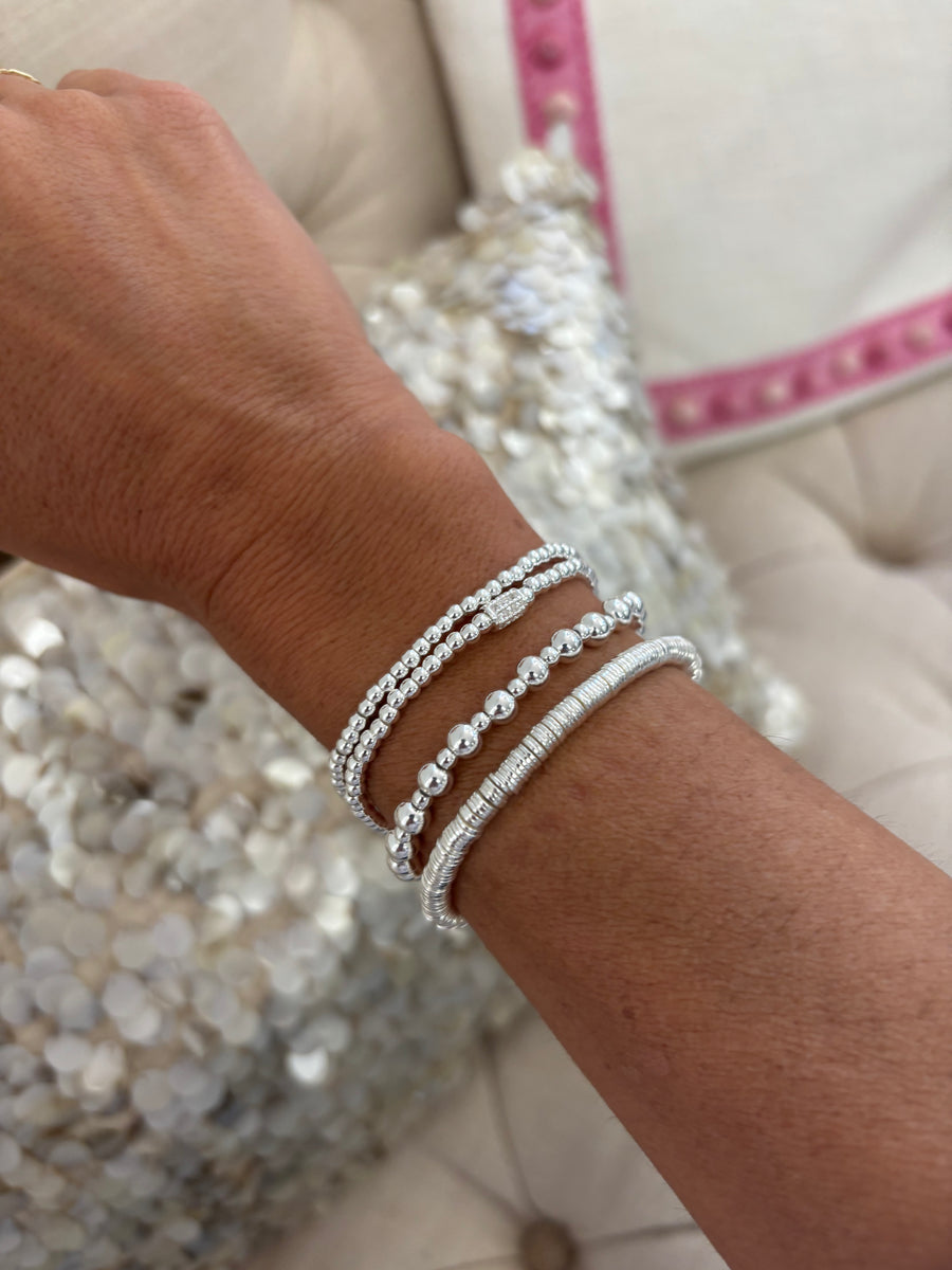 All Day 3mm Beaded Stretch Bracelet Set