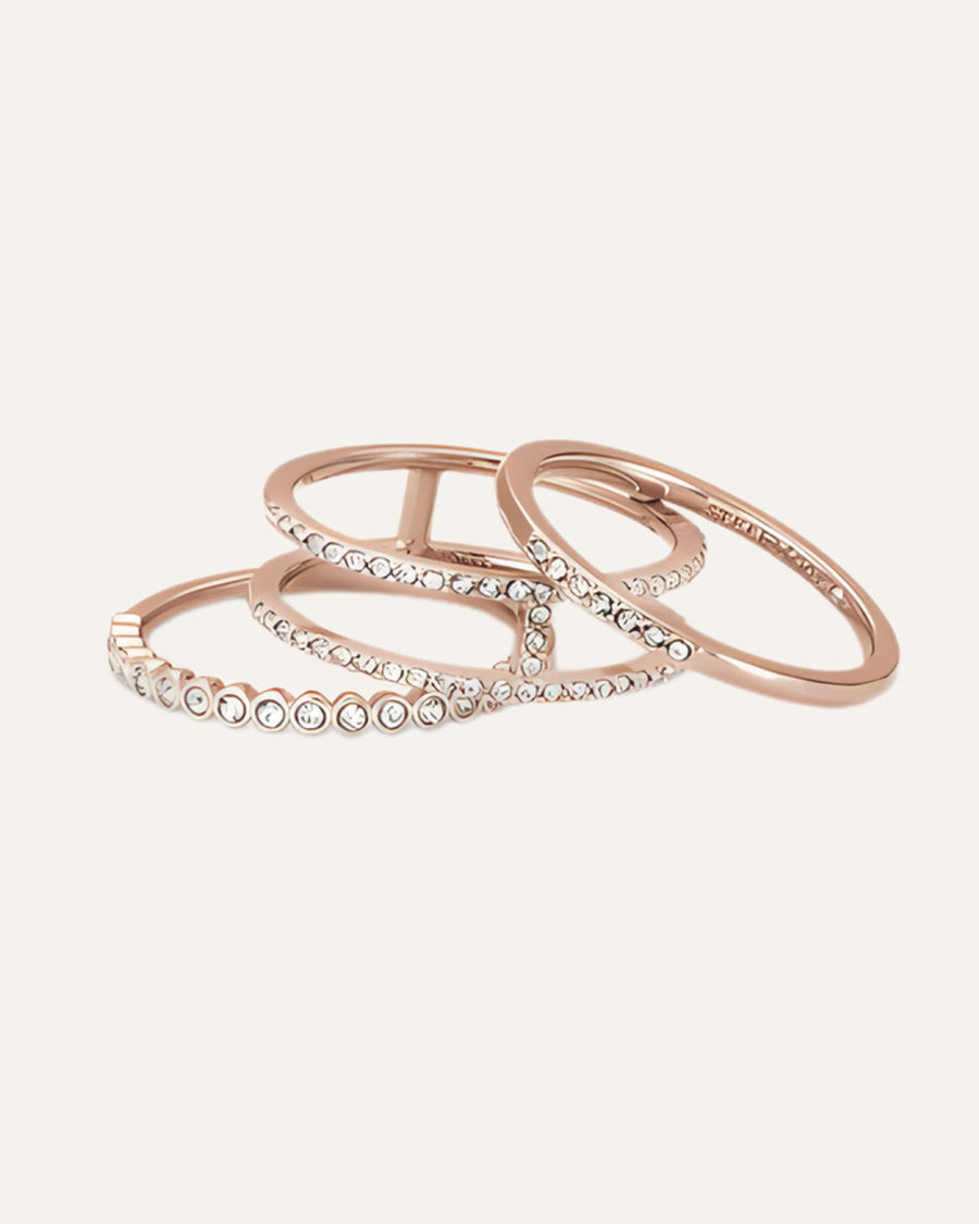 Imperial Stacking Rings | Rose Gold