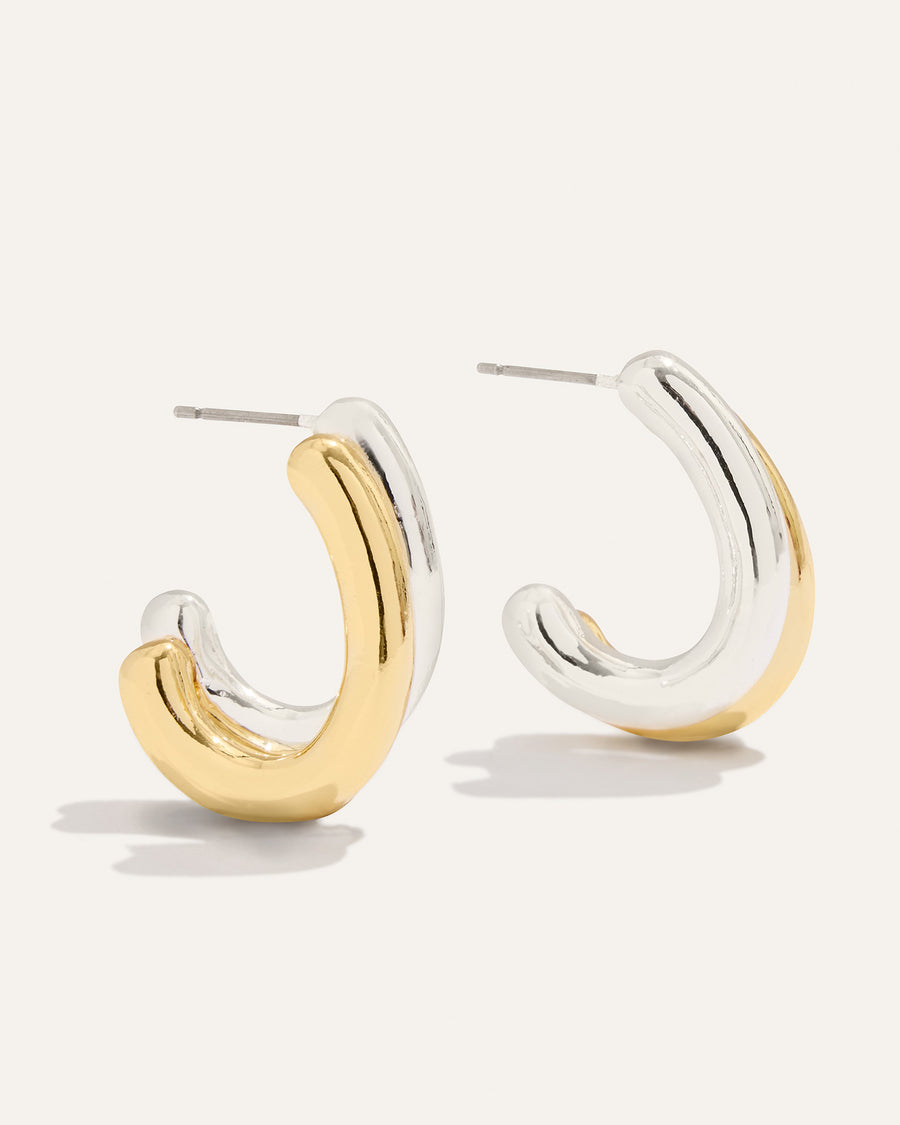 J Hoops | Mixed Metal