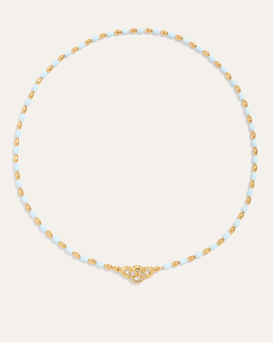 Joie Necklace | Light Blue