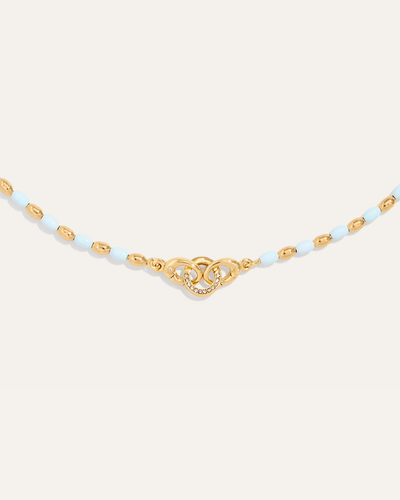Joie Necklace | Light Blue