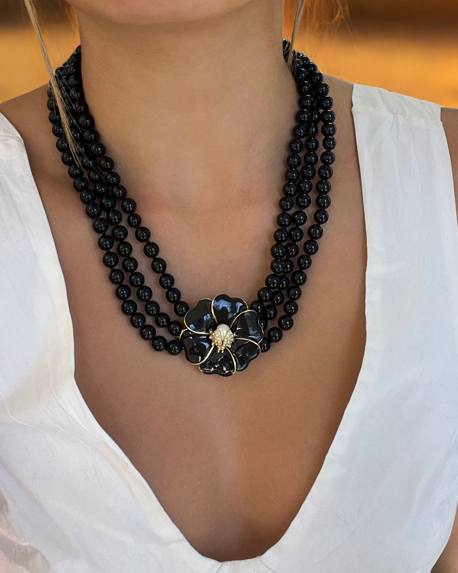 Kelly Necklace Black